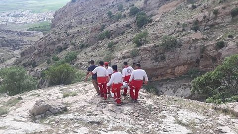 نجات جان یک بیمار قلبی در ارتفاعات آبدانان